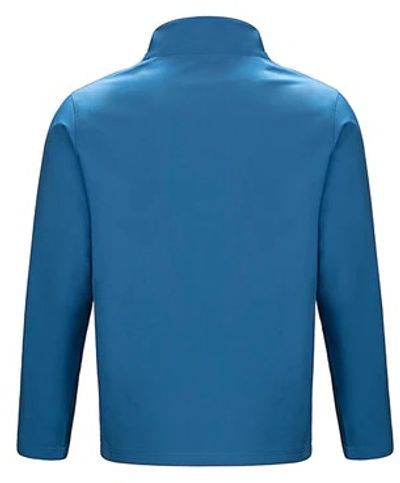 Am image of a Custom CX2 Cadet Lightweight Softshell Jacket in Blue!