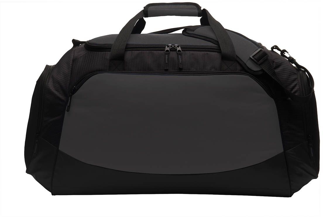 Port Authority Large Active Duffel Bag in Dark Charcoal/Black