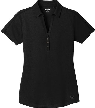 Am image of a Custom Ogio Ladies Onyx Polo in Blacktop!