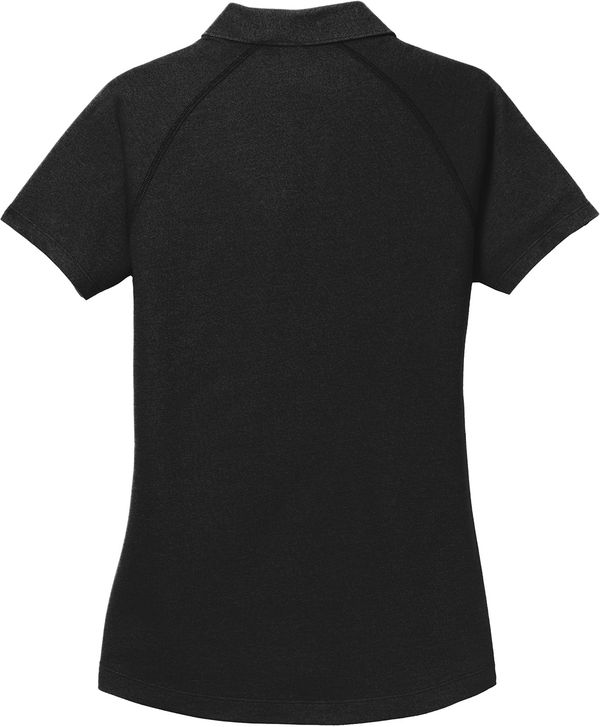 Am image of a Custom Ogio Ladies Onyx Polo in Blacktop!