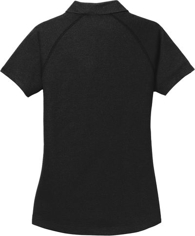 Am image of a Custom Ogio Ladies Onyx Polo in Blacktop!