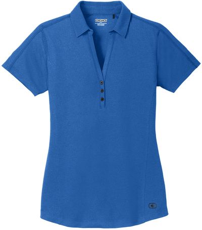 Am image of a Custom Ogio Ladies Onyx Polo in Electric Blue!