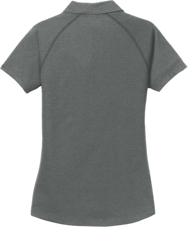 Am image of a Custom Ogio Ladies Onyx Polo in Petrol Grey!
