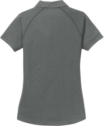 Am image of a Custom Ogio Ladies Onyx Polo in Petrol Grey!