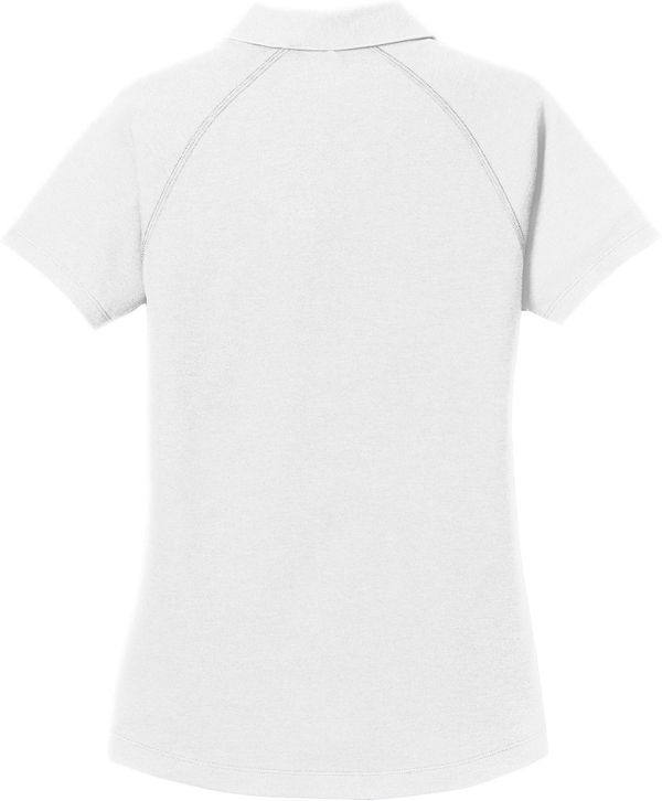 Am image of a Custom Ogio Ladies Onyx Polo in White!