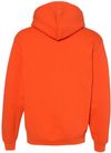 Am image of a Custom Russell Athletic Dri Power Fleece Hoodie in Burnt Orange!