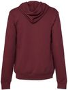 Am image of a Custom Bella and Canvas Unisex Sponge Fleece Pullover Hoodie in Maroon!