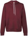 Am image of a Custom Bella and Canvas Unisex Sponge Fleece Pullover Hoodie in Maroon!