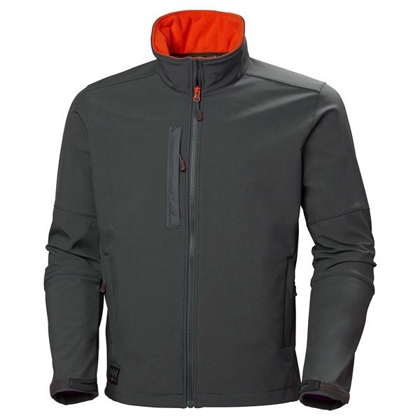 Helly Hansen Men's Kensington Softshell Jacket in Dark Grey