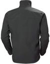 Am image of a Custom Helly Hansen Men's Kensington Softshell Jacket in Dark Grey!