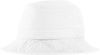 Am image of a Custom Port Authority Bucket Hat in White!