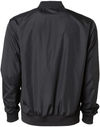 Am image of a Custom Independent Trading Co Lightweight Bomber Jacket in Black!