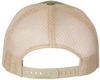 Am image of a Custom Richardson Five Panel Trucker in Army Olive Green/Tan!