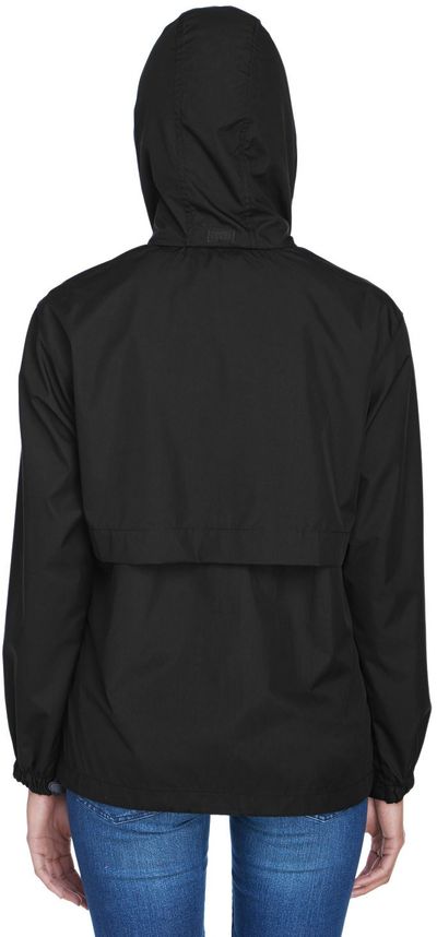 Am image of a Custom North End Techno Lite Ladies Jacket in Black!