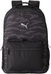 Am image of a Custom Puma Golf Camo Backpack in PUMA BLACK!