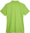 Am image of a Custom Core365 Ladies Origin Performance Pique Polo in Acid Green!