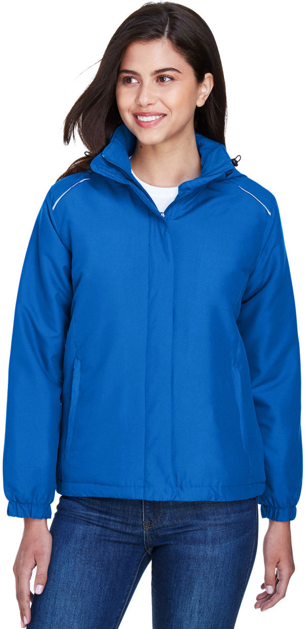 An image of a Custom Core365 Ladies Brisk Insulated Jacket!