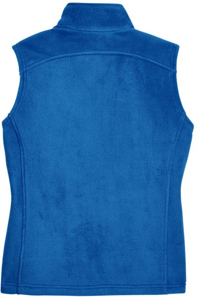 Am image of a Custom Core 365 Ladies' Journey Fleece Vest in True Royal!