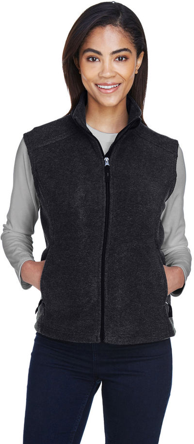 An image of a Custom Core 365 Ladies' Journey Fleece Vest!