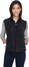 An image of a Custom Core 365 Ladies' Journey Fleece Vest!