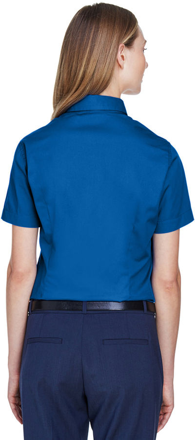 An image of a Custom Core 365 Ladies' Optimum Short Sleeve Twill Shirt!