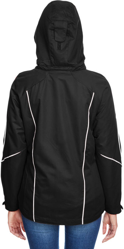 An image of a Custom North End Ladies' Angle 3 in 1 Jacket with Bonded Fleece Liner!
