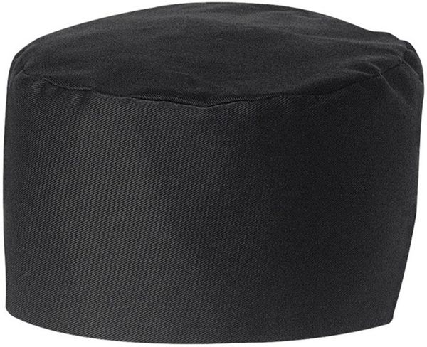 Am image of a Custom Chef Designs Skull Cap in Black!
