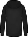 Am image of a Custom Muskoka Trail Garment Co Yolo Ladies Full Zip Hoodie in Black!