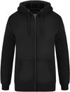 Am image of a Custom Muskoka Trail Garment Co Yolo Ladies Full Zip Hoodie in Black!