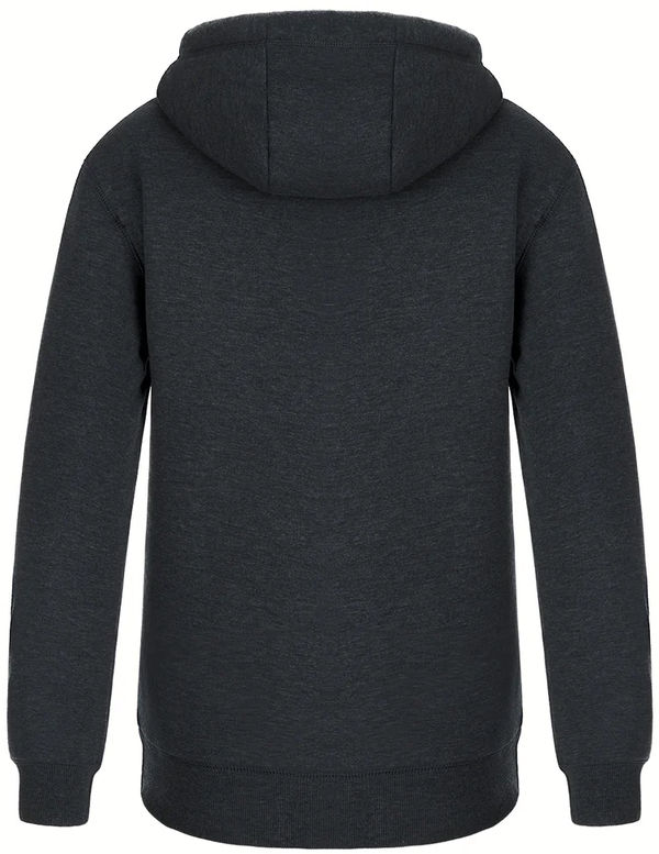 Am image of a Custom Muskoka Trail Garment Co Yolo Ladies Full Zip Hoodie in Charcoal Heather!