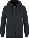 Am image of a Custom Muskoka Trail Garment Co Yolo Ladies Full Zip Hoodie in Charcoal Heather!