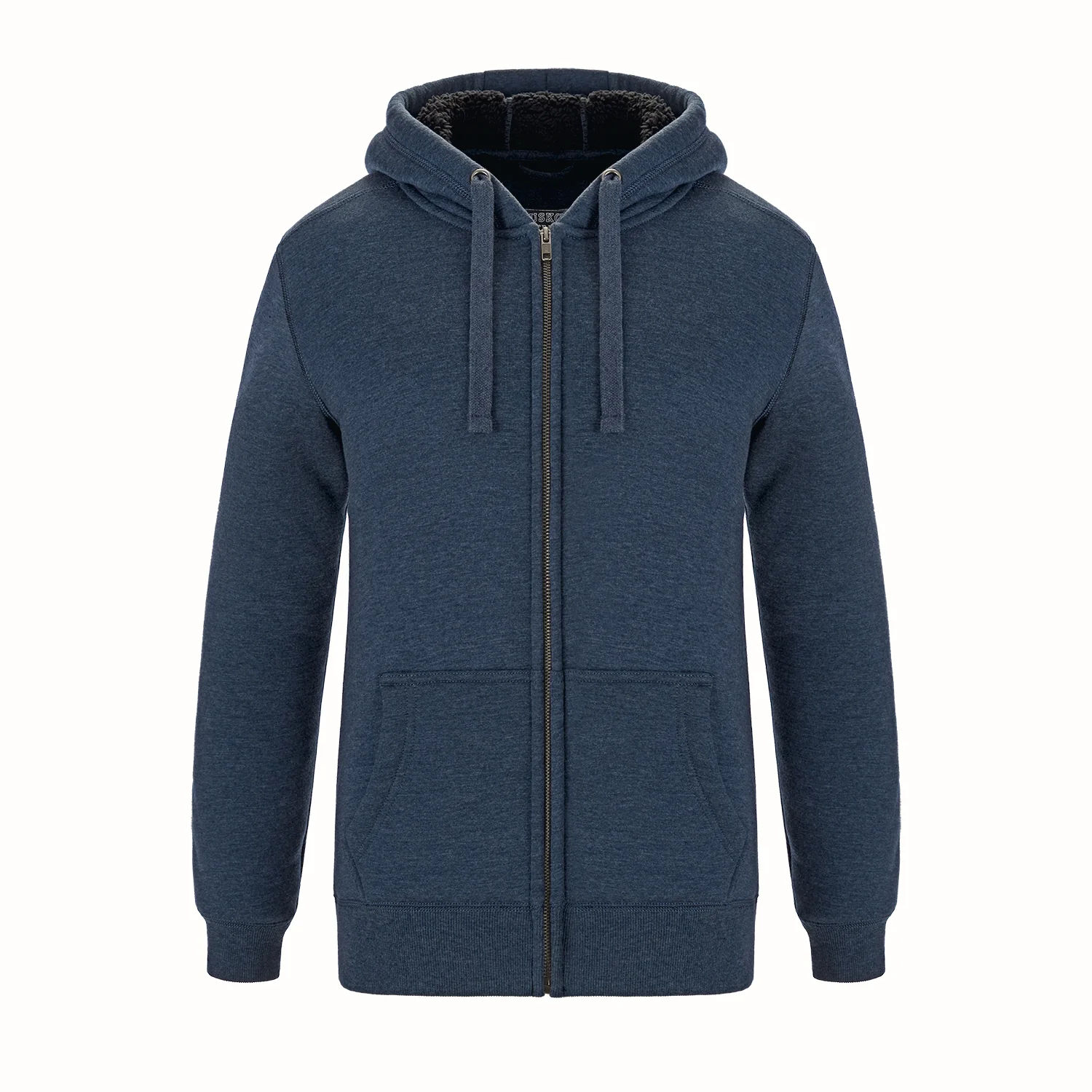 Muskoka Trail Garment Co Yolo Ladies Full Zip Hoodie in Navy Heather
