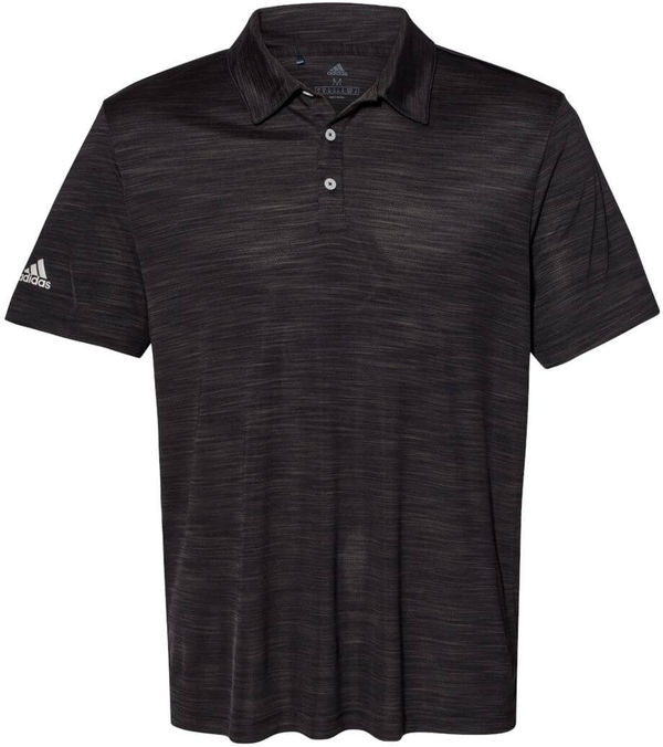 Am image of a Custom Adidas Melange Sport Shirt in Black Melange!