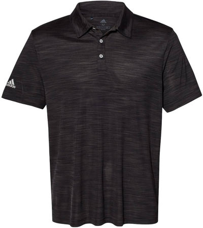 Am image of a Custom Adidas Melange Sport Shirt in Black Melange!
