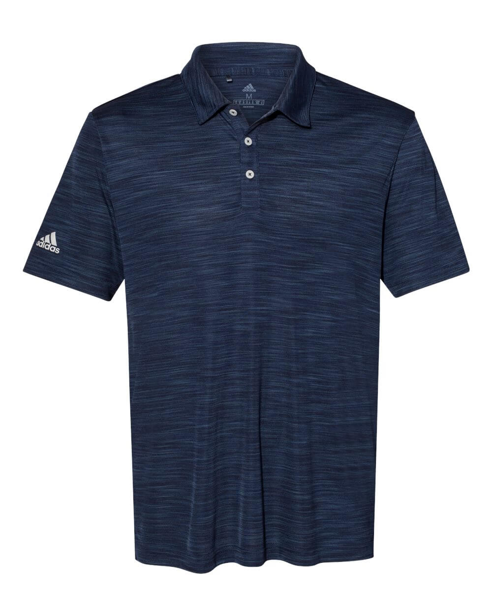 Adidas Melange Sport Shirt in Collegiate Navy Melange