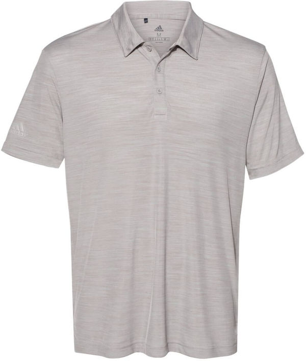 Am image of a Custom Adidas Melange Sport Shirt in Mid Grey Melange!