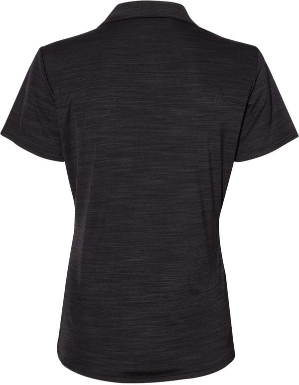 Am image of a Custom Adidas Womens Melange Sport Shirt in Black Melange!