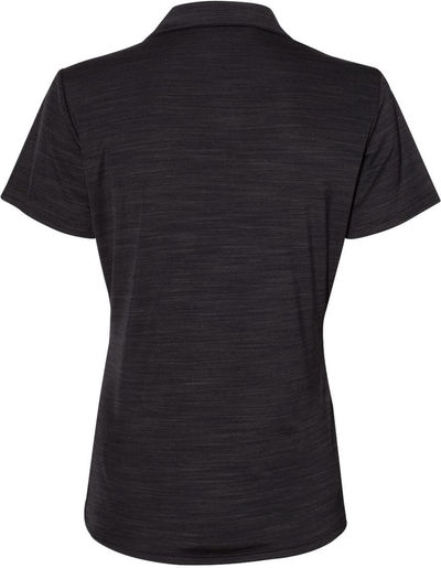 Am image of a Custom Adidas Womens Melange Sport Shirt in Black Melange!