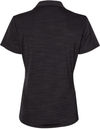 Am image of a Custom Adidas Womens Melange Sport Shirt in Black Melange!