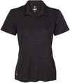 Am image of a Custom Adidas Womens Melange Sport Shirt in Black Melange!