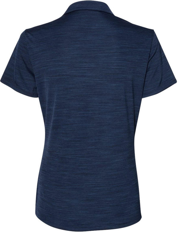 Am image of a Custom Adidas Womens Melange Sport Shirt in Collegiate Navy Melange!