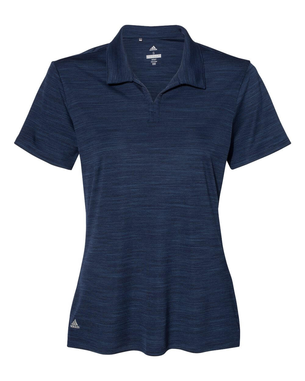 Adidas Womens Melange Sport Shirt in Collegiate Navy Melange