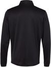 Am image of a Custom Adidas Lightweight Quarter Zip Pullover in Black!