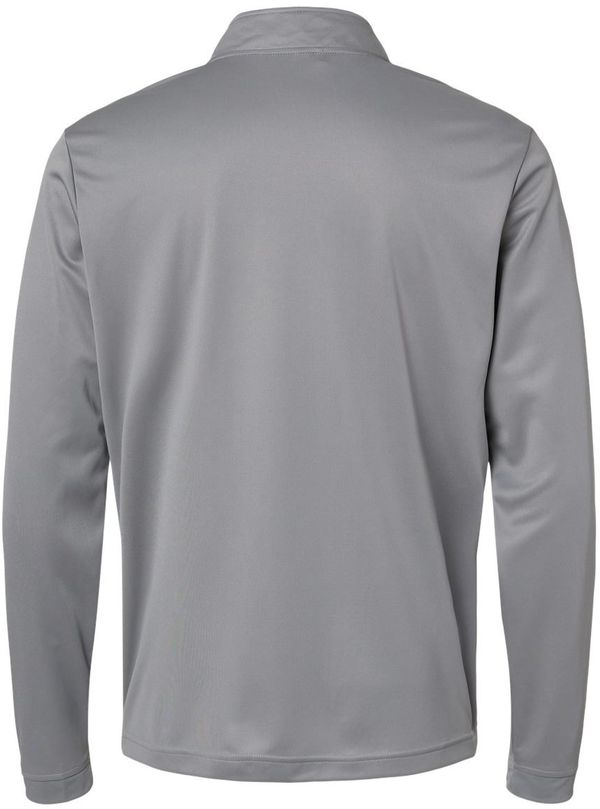 Am image of a Custom Adidas Lightweight Quarter Zip Pullover in Grey Three!