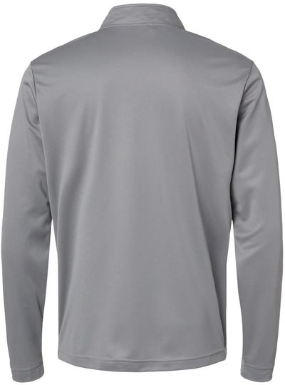 Am image of a Custom Adidas Lightweight Quarter Zip Pullover in Grey Three!