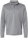 Am image of a Custom Adidas Lightweight Quarter Zip Pullover in Grey Three!