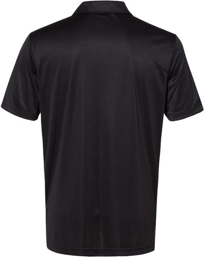 Am image of a Custom Adidas 3 Stripes Chest Sport Shirt in Black/White!