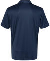 Am image of a Custom Adidas 3 Stripes Chest Sport Shirt in Collegiate Navy/White!