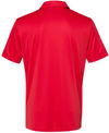 Am image of a Custom Adidas 3 Stripes Chest Sport Shirt in Collegiate Red/Black!