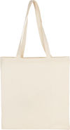 Am image of a Custom 100 Percent 4oz Cotton Canvas Convention Tote in Natural!